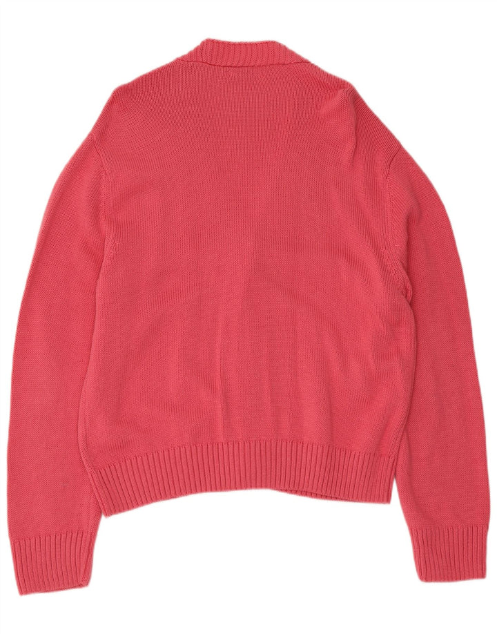 Maglione cardigan da uomo Zara piccolo rosa