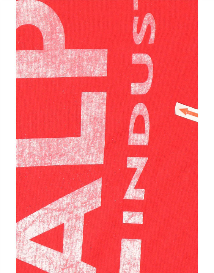 T-shirt grafica da uomo Alpha Industries XL rossa