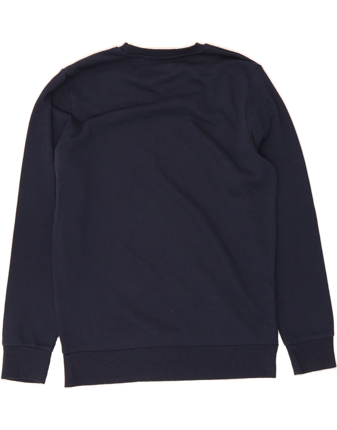 JACK & JONES Mens Graphic Sweatshirt Jumper Large Navy Blue Cotton Vintage Jack & Jones and Second-Hand Jack & Jones from Messina Hembry 