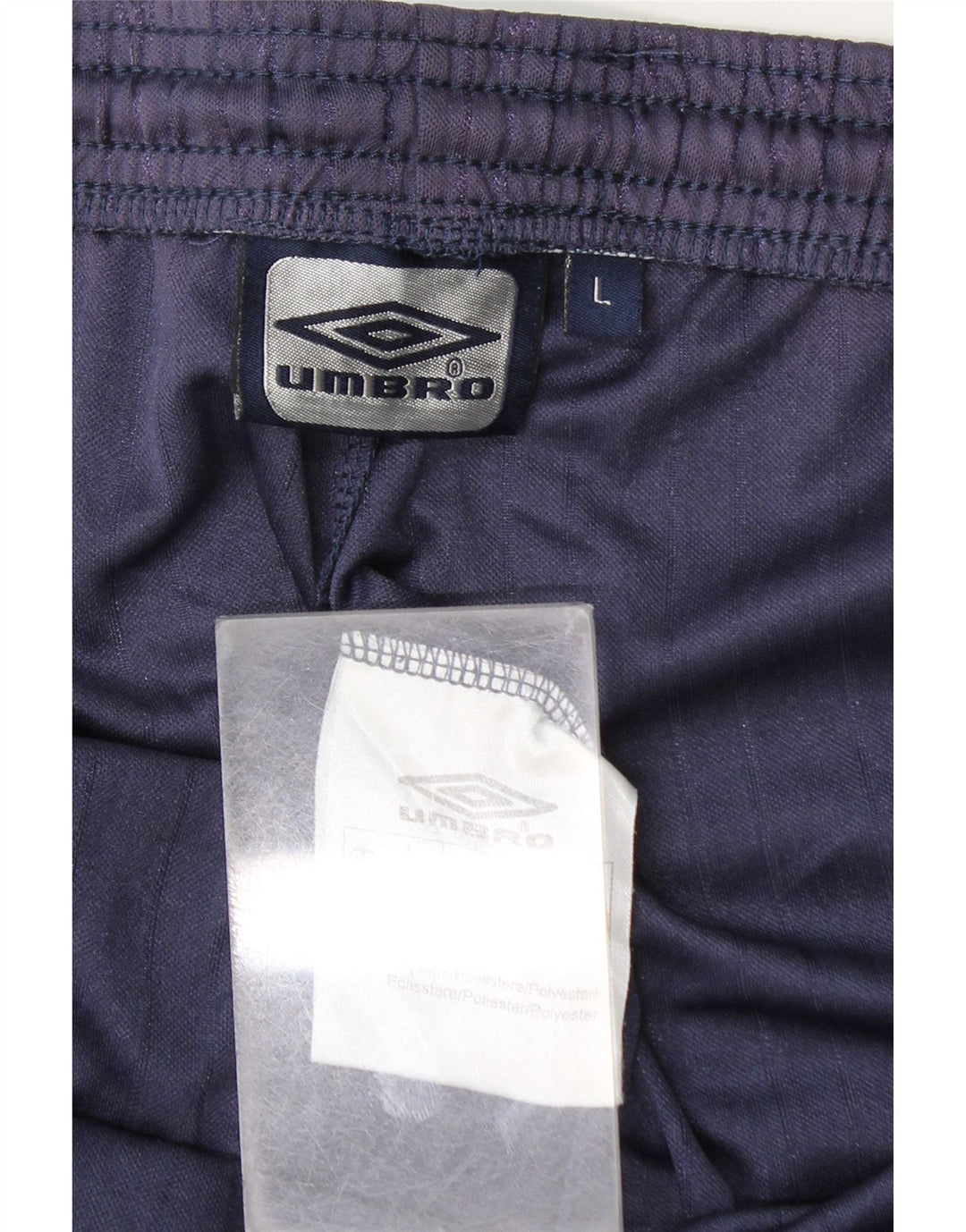 Pantaloncini sportivi da uomo Umbro Large in poliestere blu navy