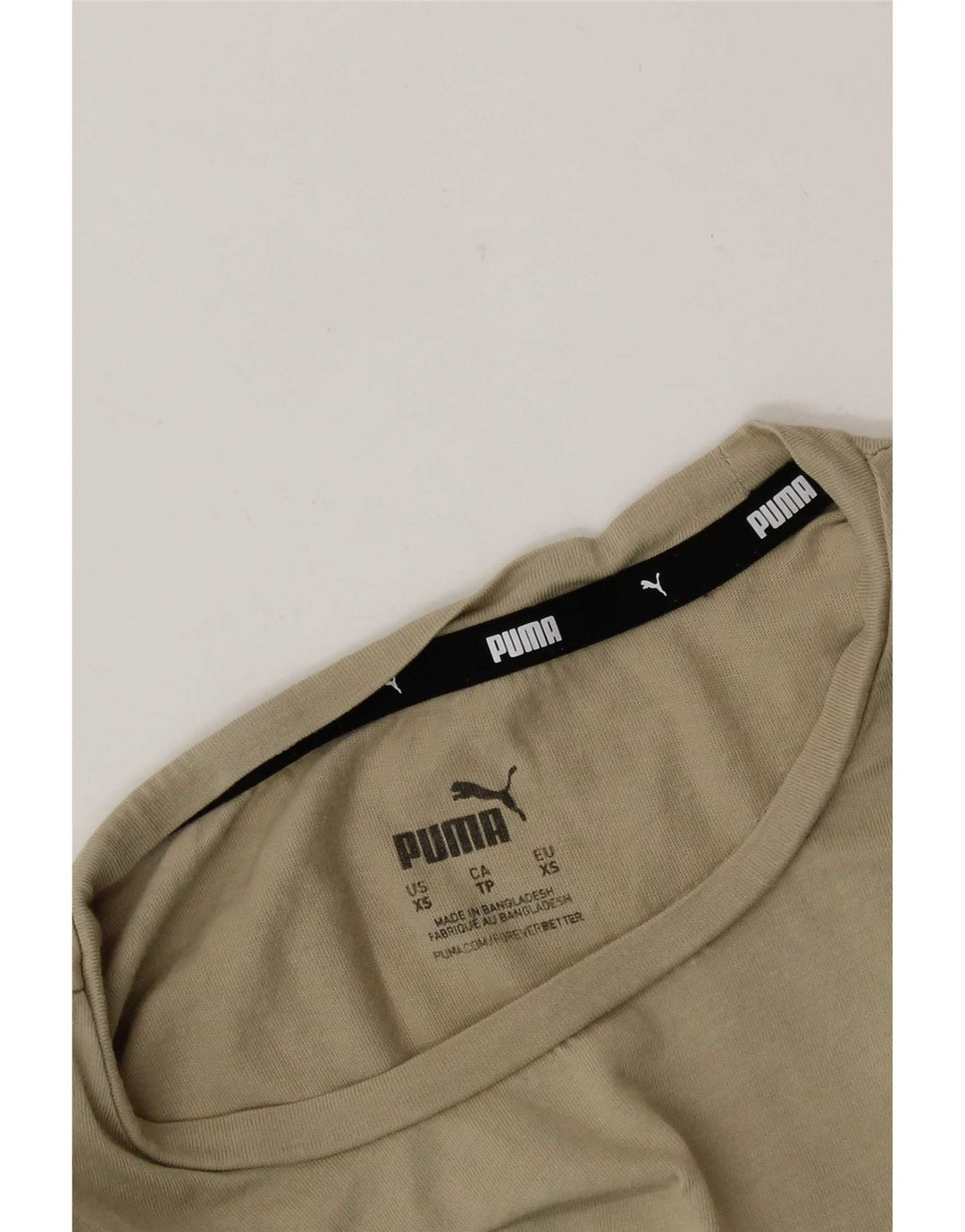 Maglietta Puma da donna Top UK 6 XS Cachi