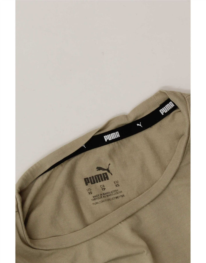 Maglietta Puma da donna Top UK 6 XS Cachi