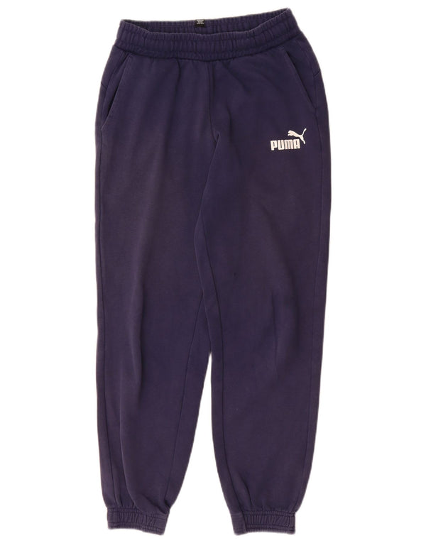 Pantaloni da tuta da ragazzo Puma Joggers 13-14 anni Blu Navy