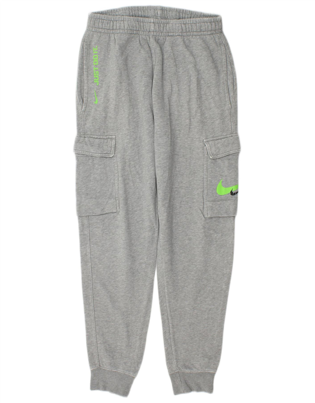 Pantaloni da tuta Nike Graphic Cargo da uomo, da jogging, piccoli, grigi screziati