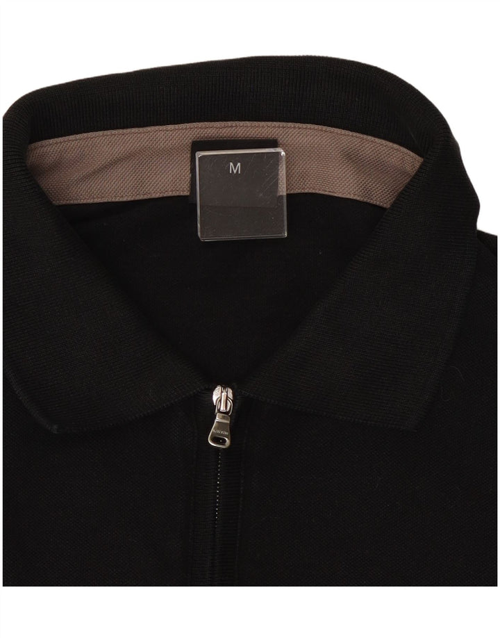 Polo da uomo Hugo Boss media nera
