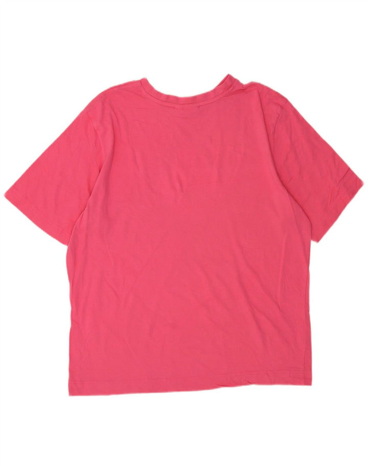 T-shirt grafica da uomo Puma Large rosa