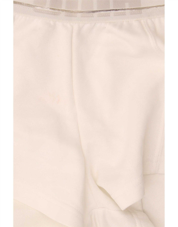 Pantaloncini sportivi grafici da donna Puma UK 8 Small Poliestere bianco