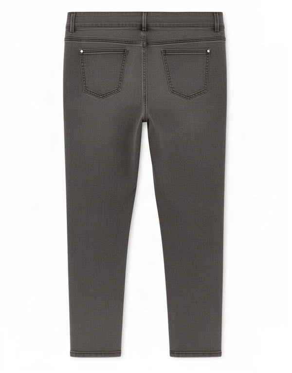 Jeans corti da donna Marks & Spencer Autograph UK 18 XL W38 L26 Grigio