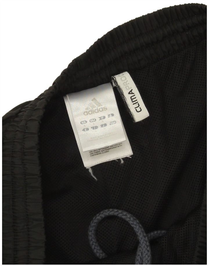 Pantaloncini sportivi Adidas Clima Proof Bermuda da uomo piccoli in poliestere nero