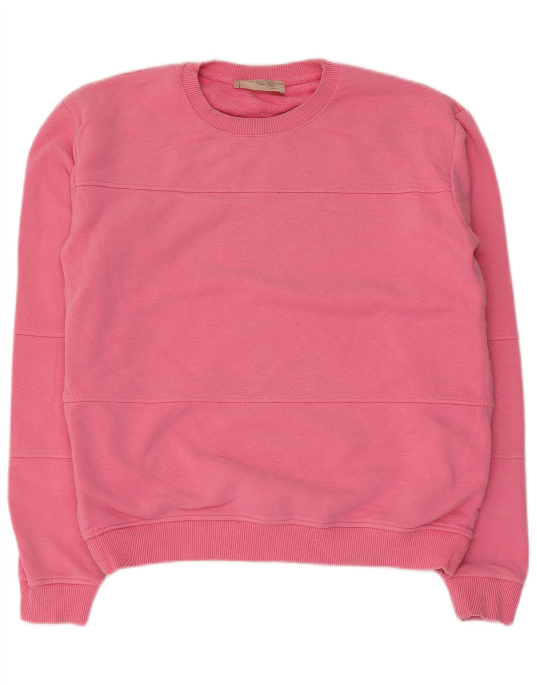 Felpa oversize da donna Zara UK 10 piccola rosa