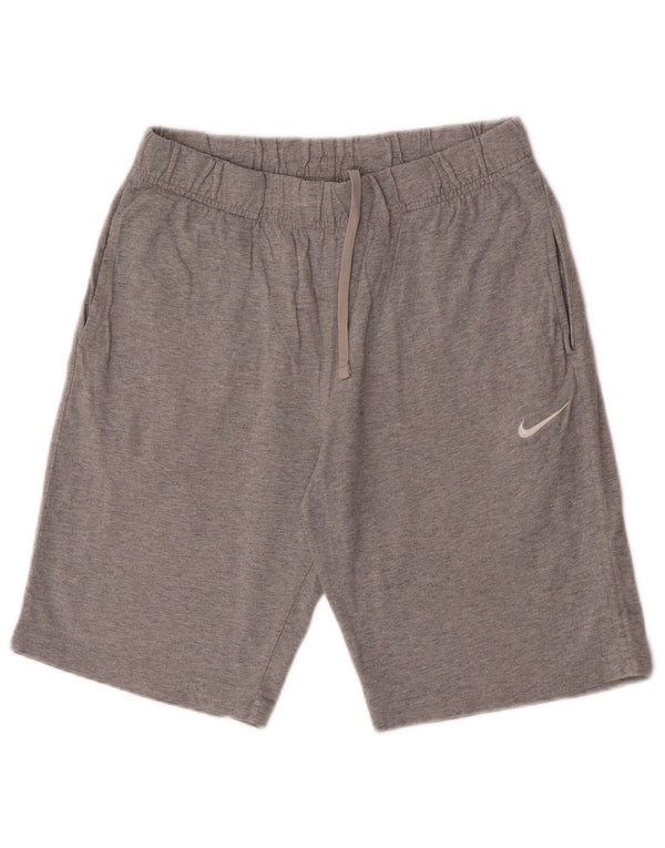 Pantaloncini sportivi Nike da uomo di colore grigio medio