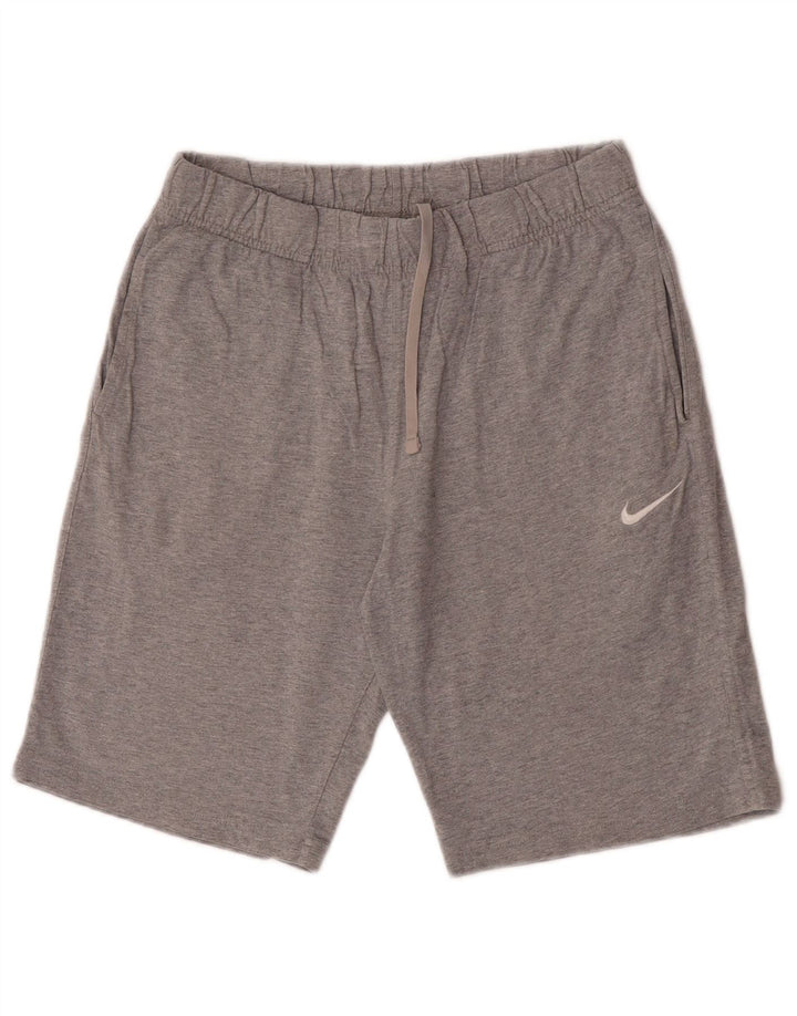 Pantaloncini sportivi Nike da uomo di colore grigio medio