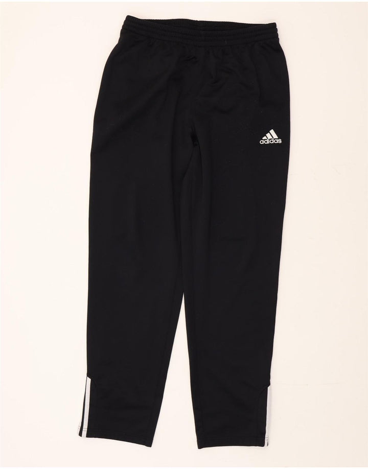 Pantaloni da tuta da uomo Adidas UK 42/44 Large Nero Poliestere