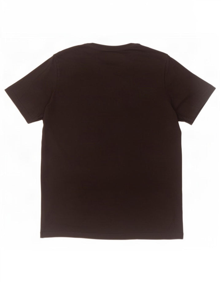 T-shirt da uomo Puma Top Large in cotone nero