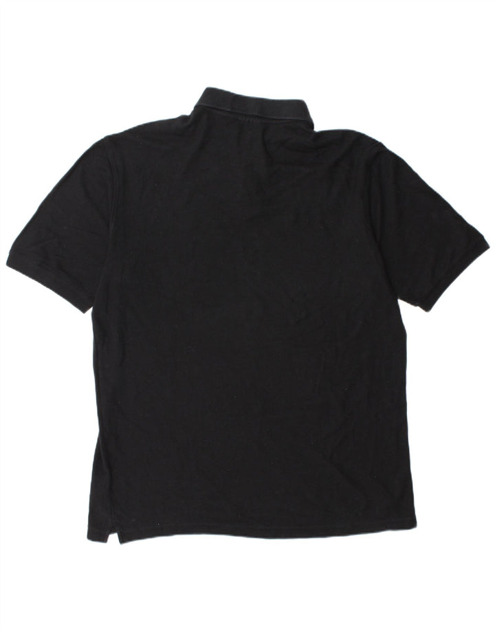 Polo da uomo FILA XL in cotone nero