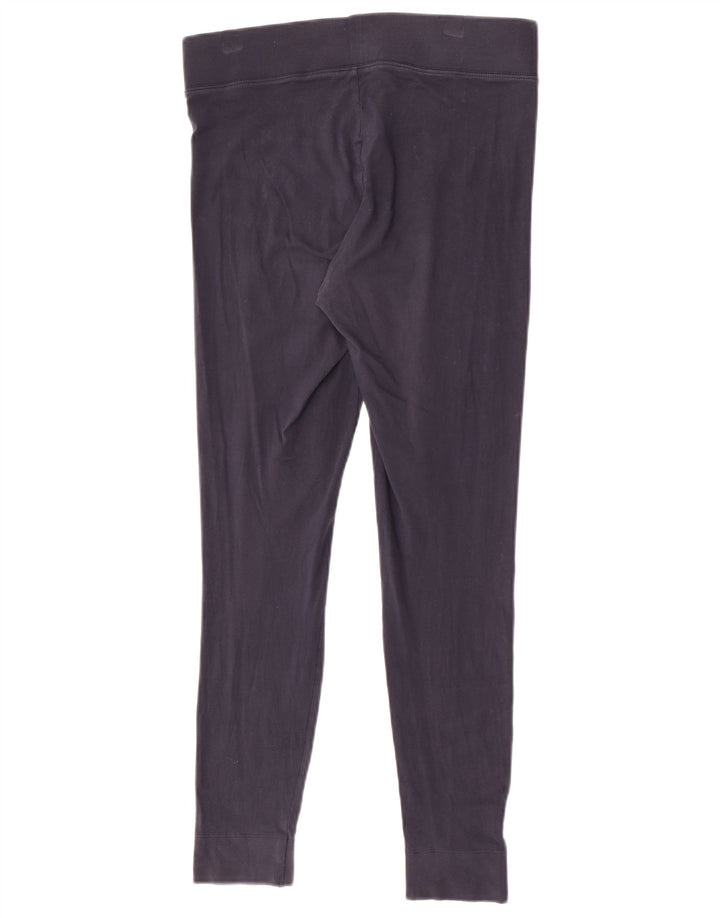 Leggings da donna Marks & Spencer UK 12 cotone blu navy medio