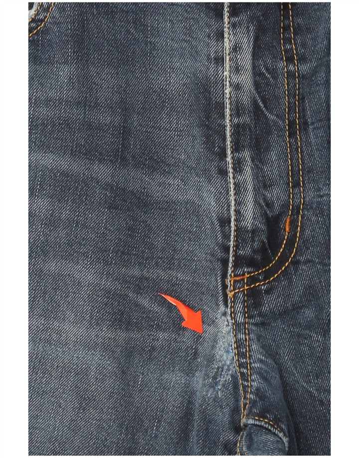 MARLBORO CLASSICS Jeans dritti da uomo W33 L29 cotone blu navy