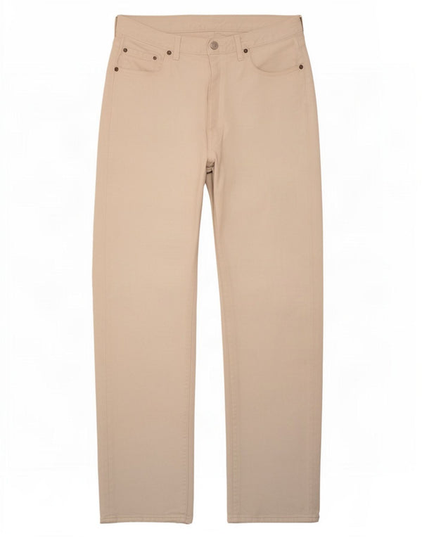 Levi's Mens Straight Jeans W36 L36 White Cotton