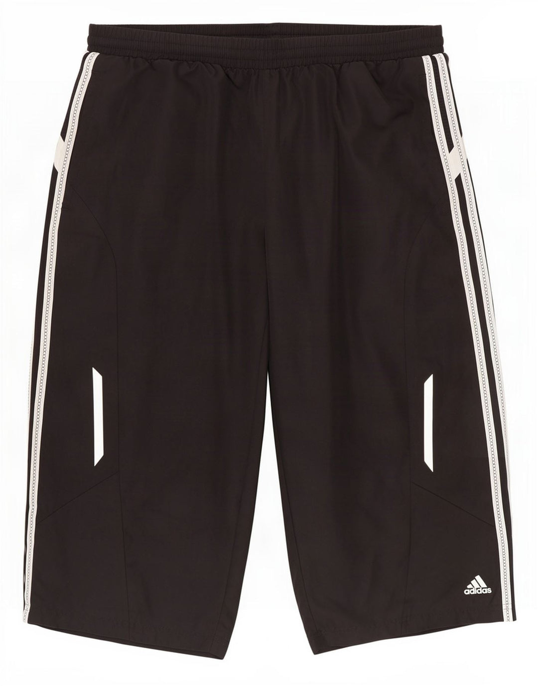 Pantaloncini sportivi Adidas Clima 365 Bermuda da uomo grandi in poliestere nero