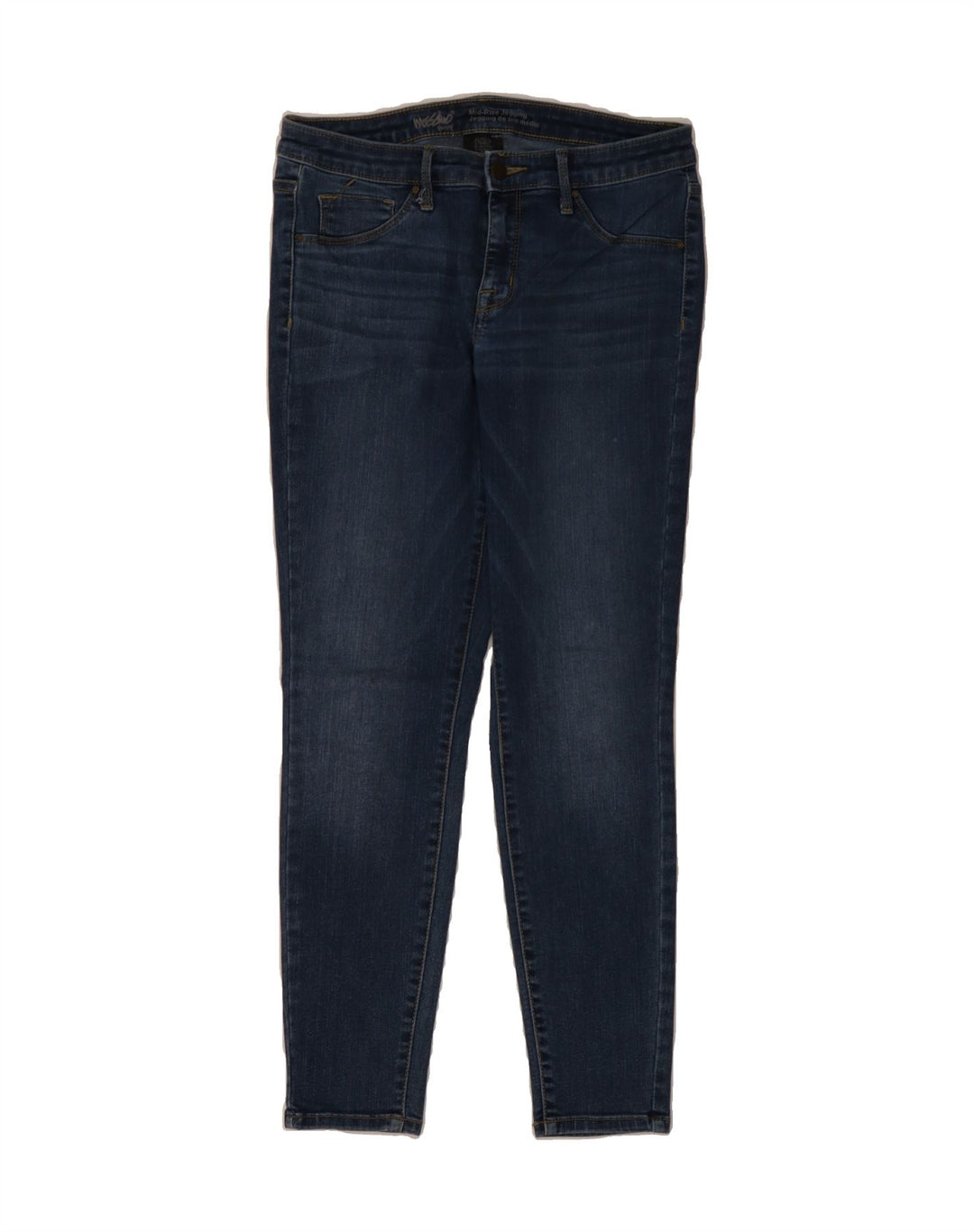 MOSSIMO Womens Mid Rise Jegging Jeans US 8 Medium W29 L27 Blue Cotton Vintage Mossimo and Second-Hand Mossimo from Messina Hembry 
