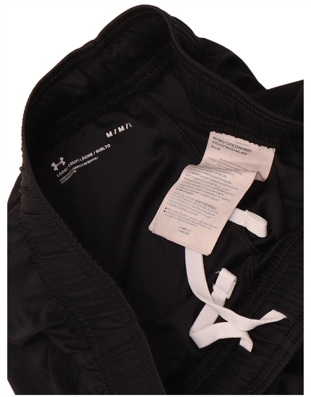Pantaloncini sportivi da uomo Under Armour medio nero poliestere