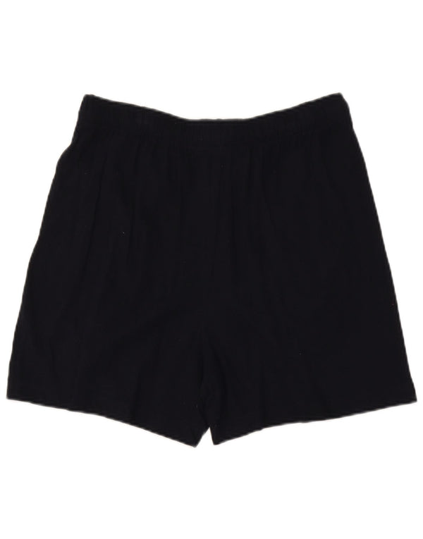 Pantaloncini sportivi vestibilità ampia da donna Marks & Spencer UK 14 cotone blu navy medio