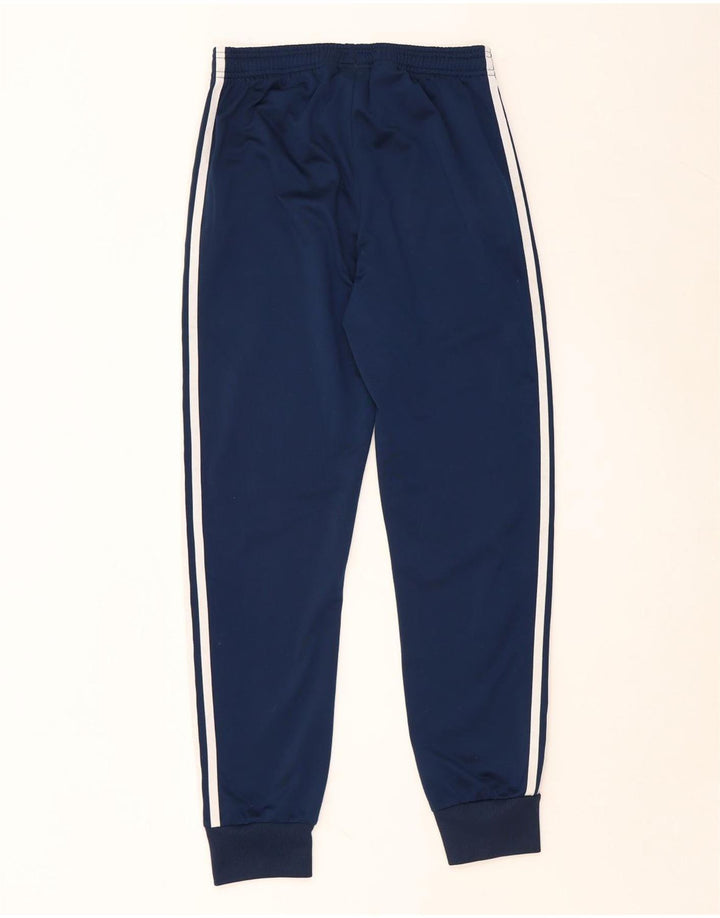 Pantaloni da tuta ADIDAS da ragazzo Joggers 13-14 anni in poliestere blu navy