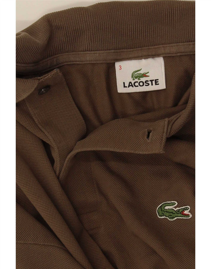 Polo da uomo Lacoste taglia 3 piccola kaki