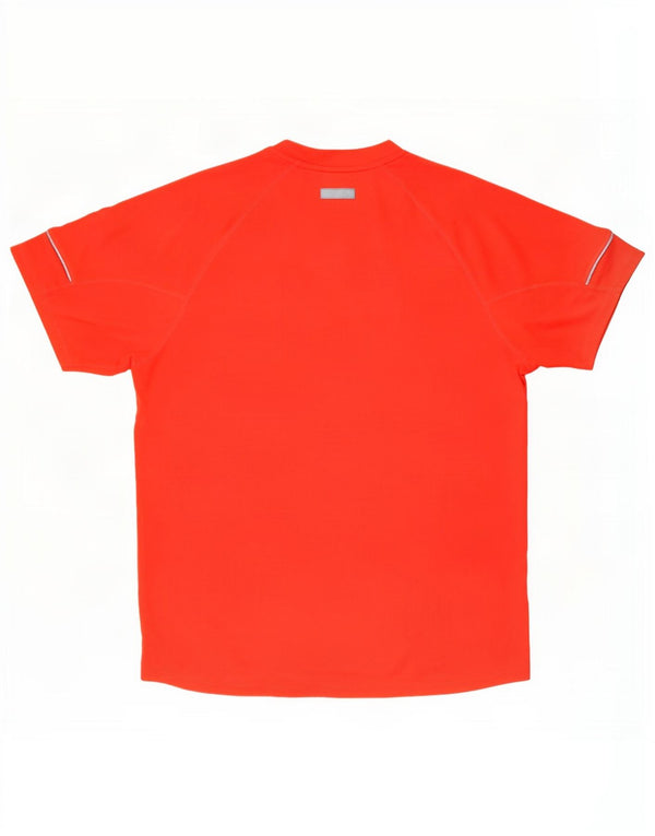 T-shirt da uomo Nike Dri Fit Top UK 42/44 grande poliestere rosso