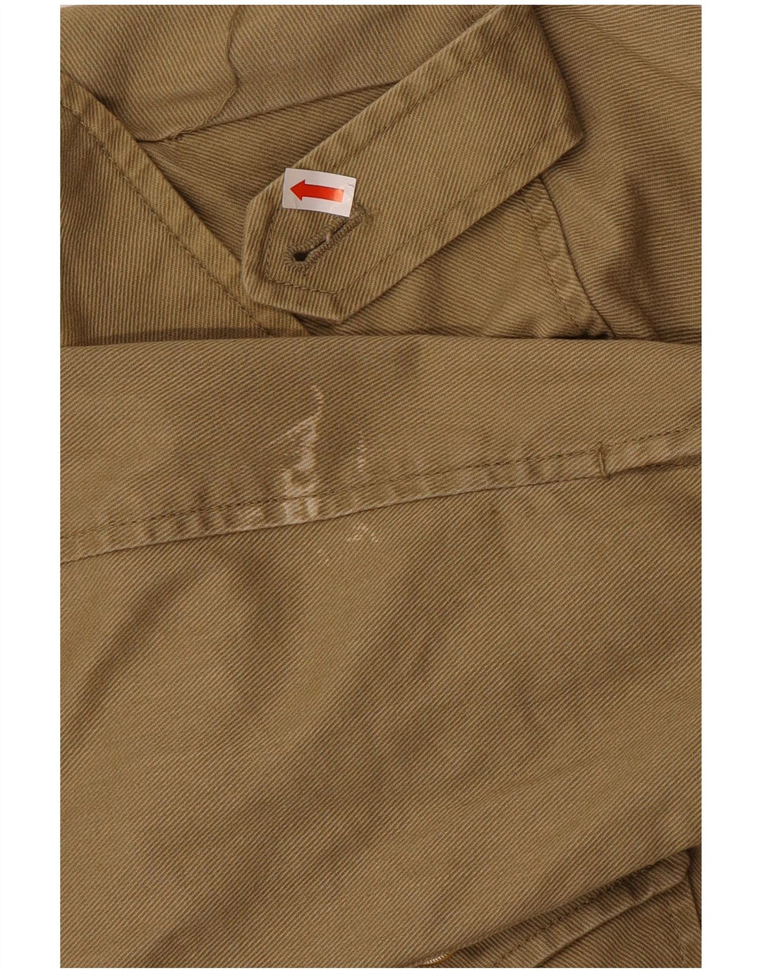 Giacca militare da donna Zara UK 14 cotone kaki medio