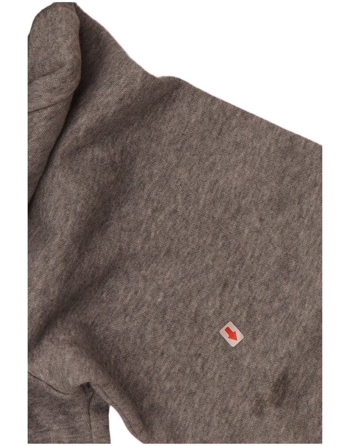Felpa con cappuccio grafica PUMA da uomo in cotone grigio medio
