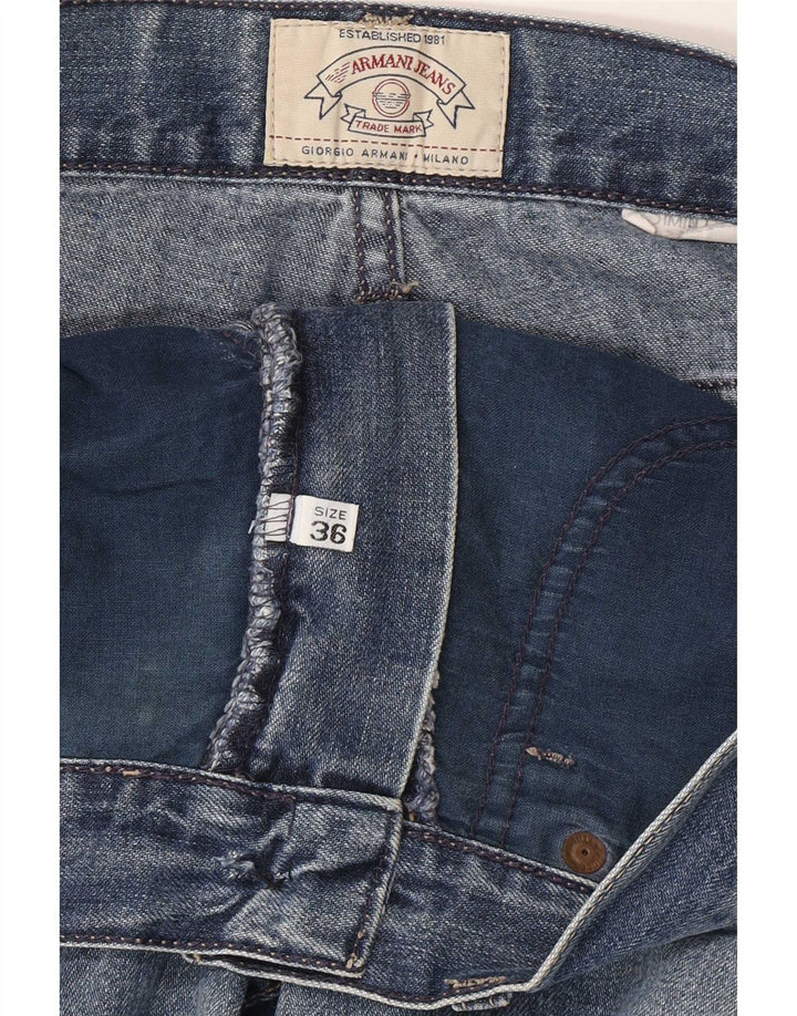 Armani Jeans Uomo Straight W36 L28 Blu