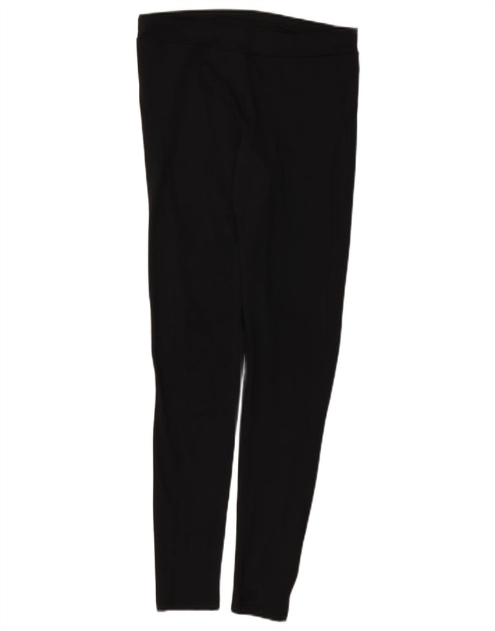 Leggings da donna Marks & Spencer UK 12 poliestere nero medio