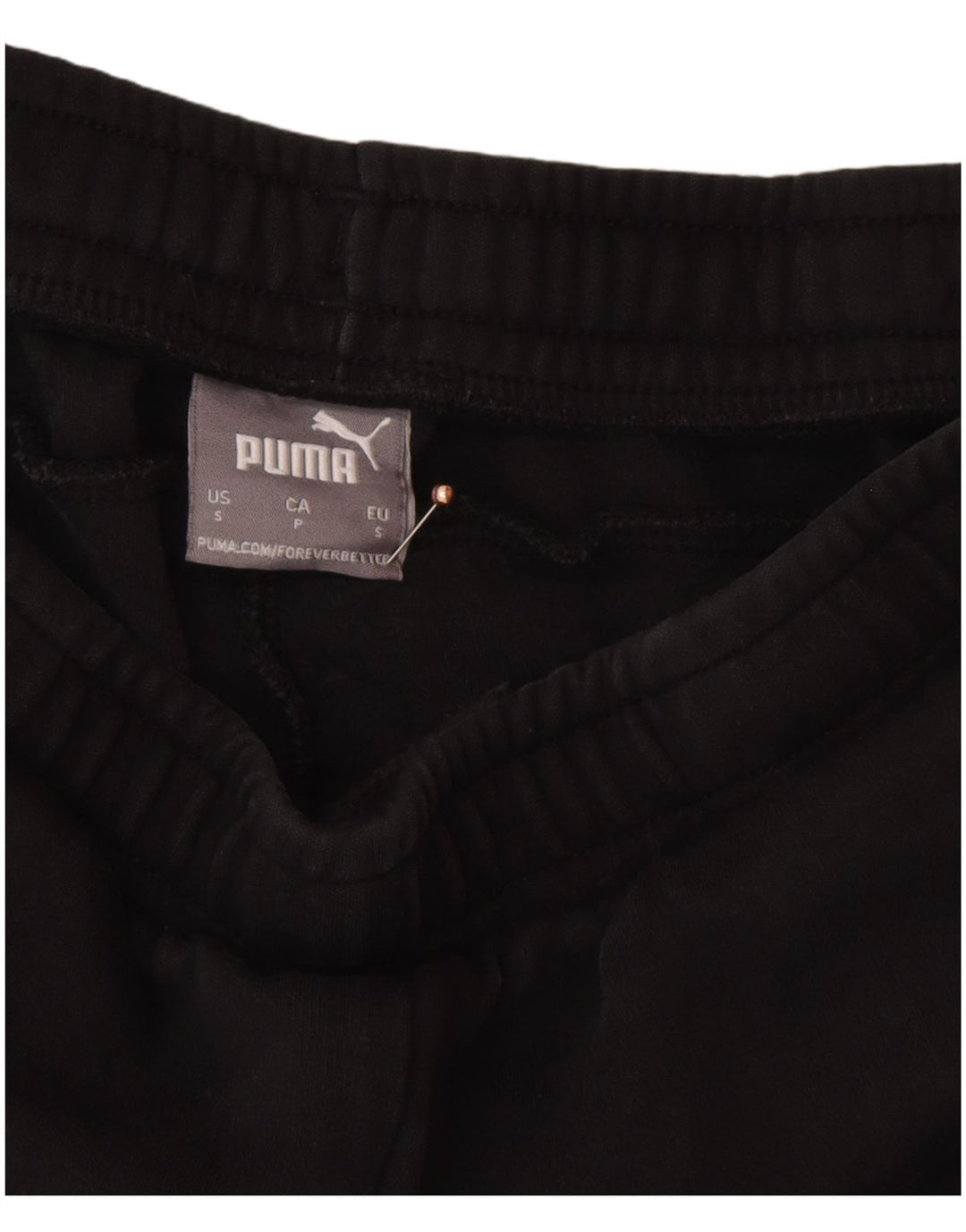PUMA Mens Tracksuit Trousers Small  Black