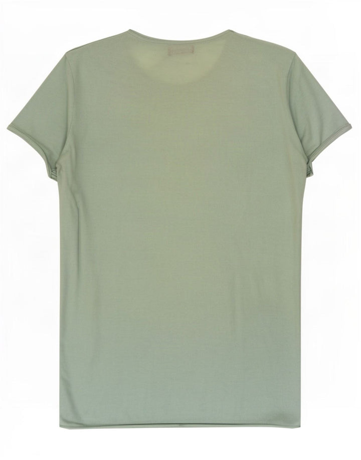 T-shirt Zara da uomo grande grande verde