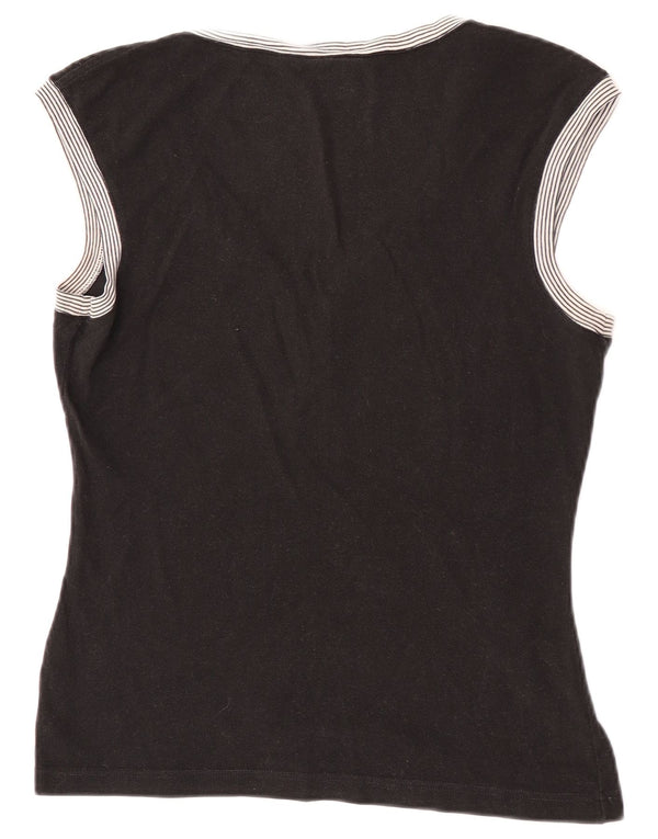 Canotta da donna Lacoste taglia 40 media nera