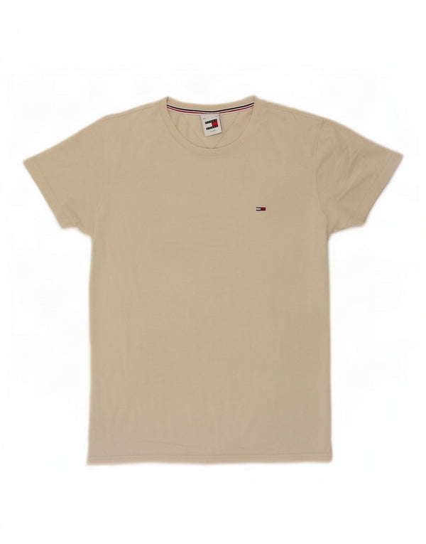 T-shirt da uomo Tommy Hilfiger Top XL in cotone beige