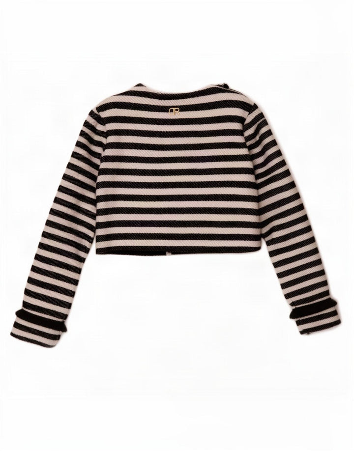 Giacca Bolero da donna Denny Rose IT 42 Poliestere a righe bianche medie