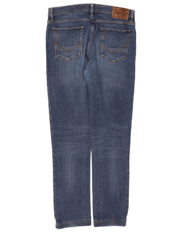 Jeans slim da uomo Rifle W36 L32 in cotone blu