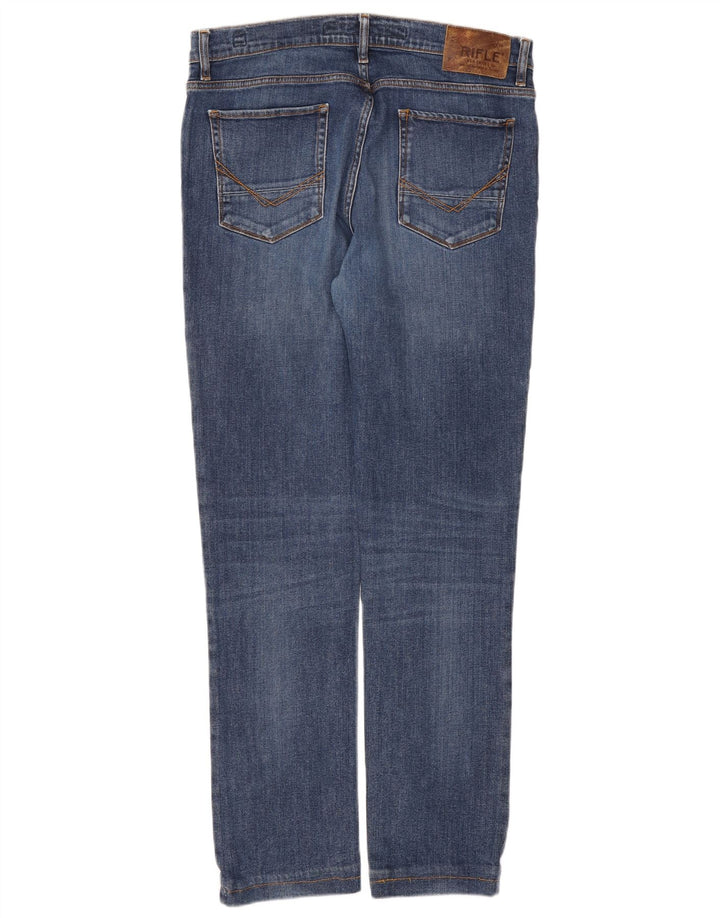 Jeans slim da uomo Rifle W36 L32 in cotone blu