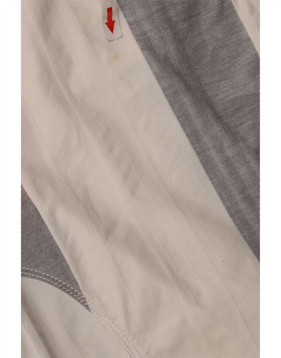 SIVIGLIA Pantaloncini casual da uomo W33 Cotone a righe bianche medie