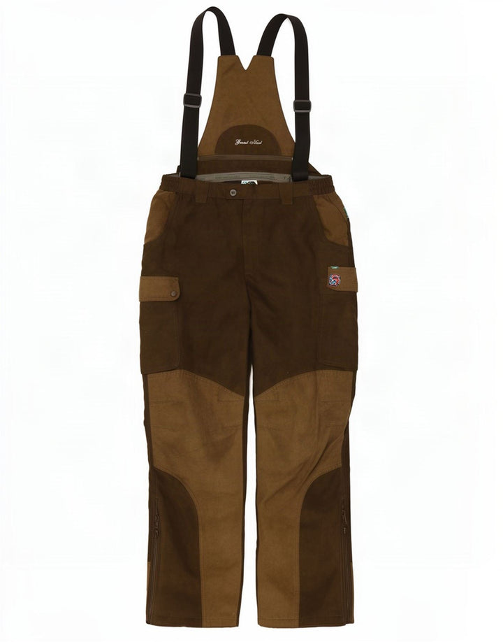 Pantaloni cargo da uomo con salopette Percussion W34 L31 color kaki