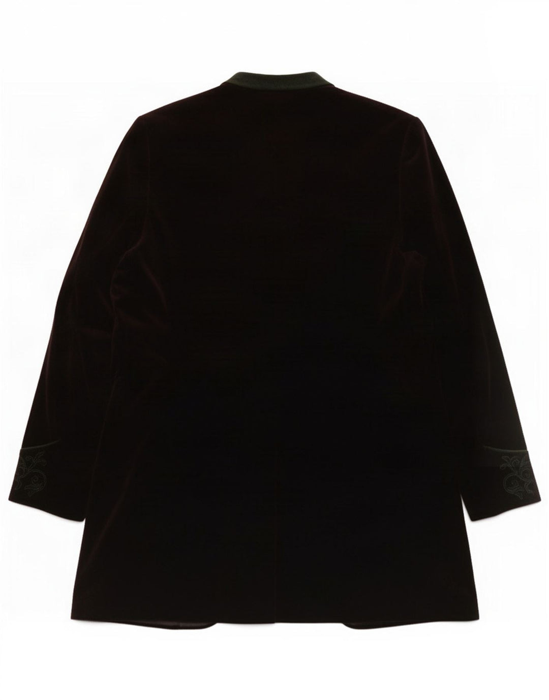 Allwerk Giacca blazer lunga da donna a 6 bottoni UK 12 Borgogna media
