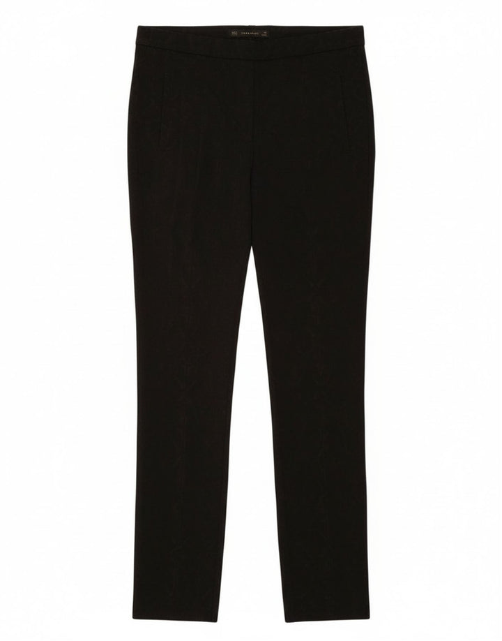 Pantaloni chino slim da donna Zara medi W28 L28 neri