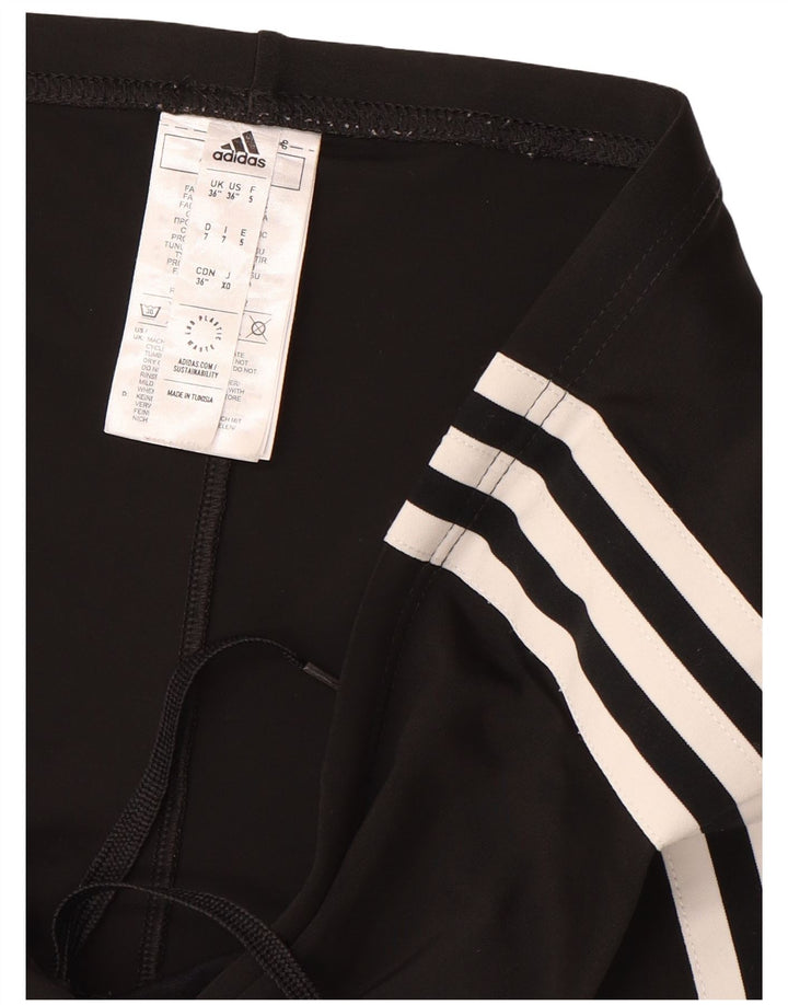 ADIDAS Womens Sport Shorts UK 18 XL  Black Polyester