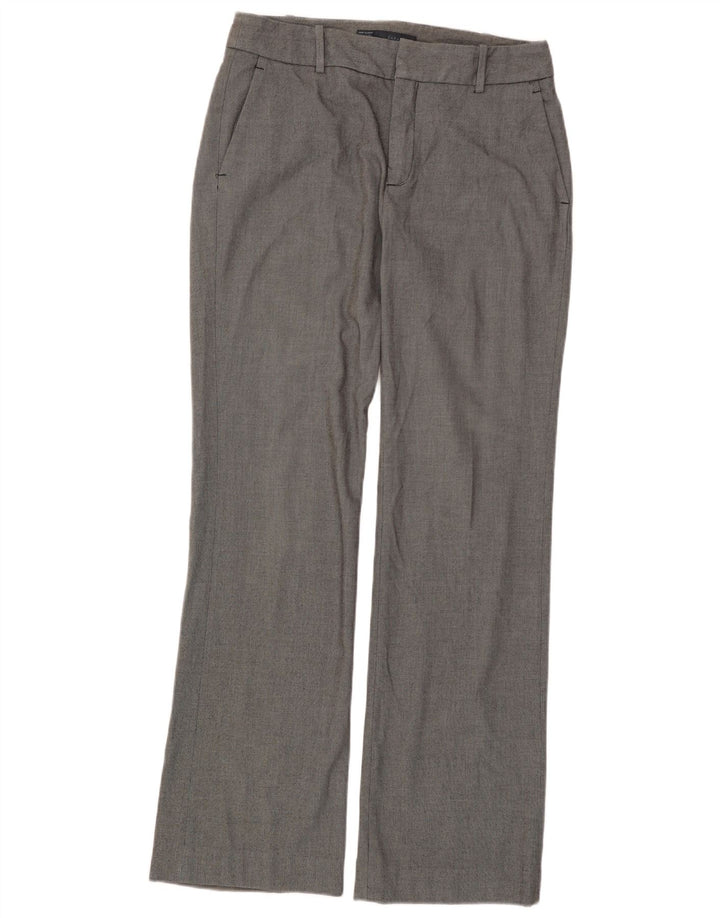 Pantaloni chino bootcut da donna Zara EU 40 medi W30 L32 grigio maculato
