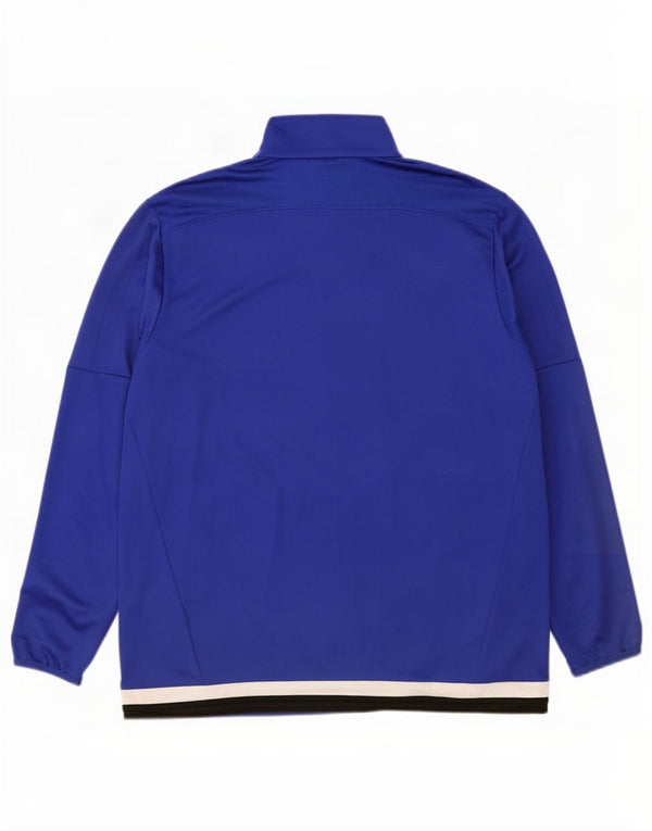 Adidas Giacca da uomo Climacool Tuta da ginnastica grande blu poliestere