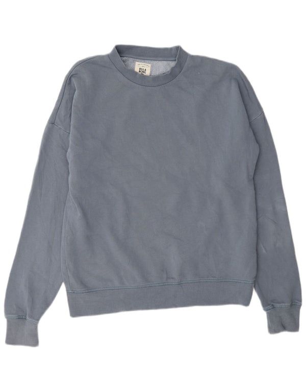Felpa da donna Billabong maglione US 6 cotone blu medio