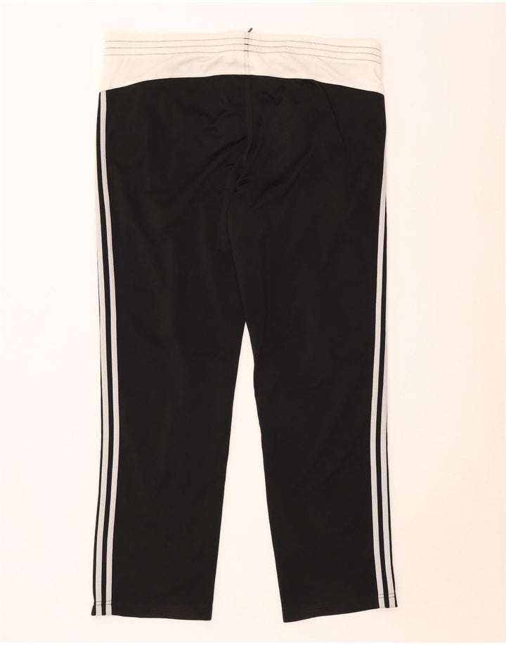 Pantaloni da tuta da uomo Adidas UK 40/42 Poliestere color block medio nero