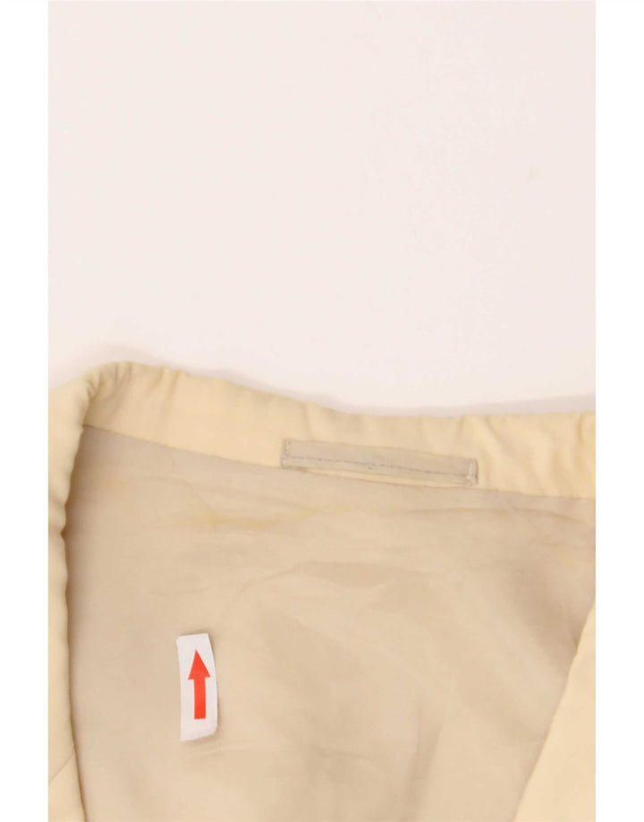Giacca blazer doppiopetto vintage da uomo UK 38 giallo medio